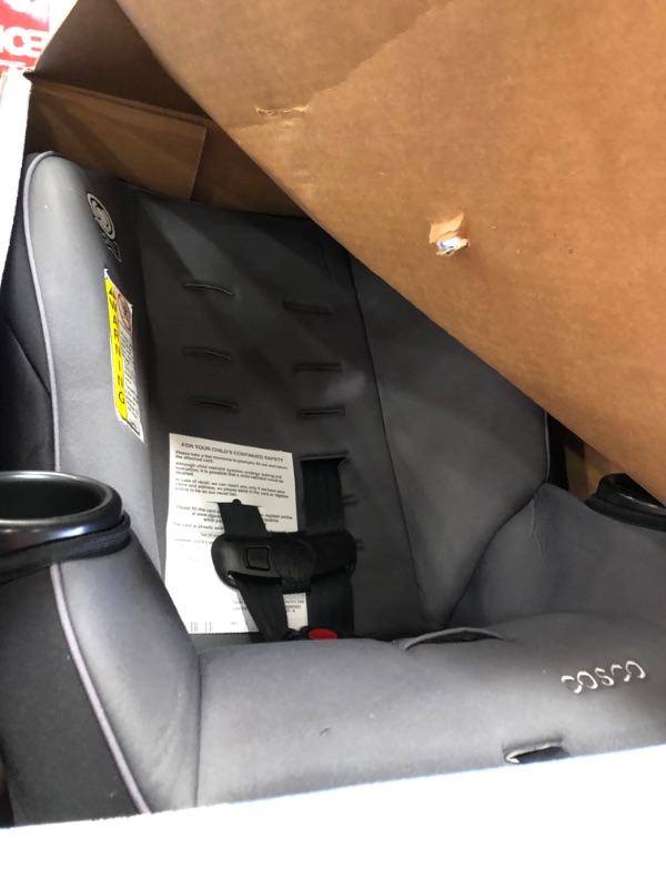 Photo 2 of Cosco Onlook 2-in-1 Convertible Car Seat, Rear-Facing 5-40 pounds and Forward-Facing 22-40 pounds and up to 43 inches, Black Arrows
