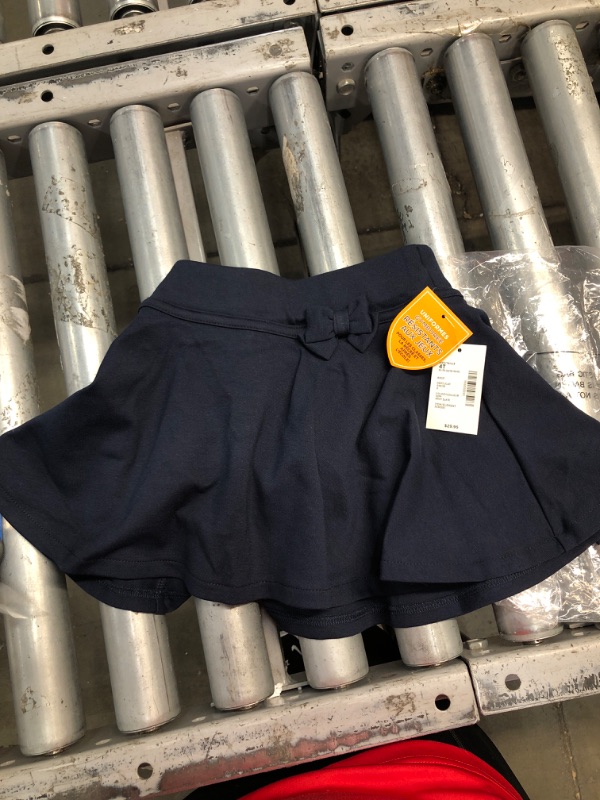 Photo 2 of Gymboree Girls and Toddler Ponte Knit Skort, Navy Slate, 4T
