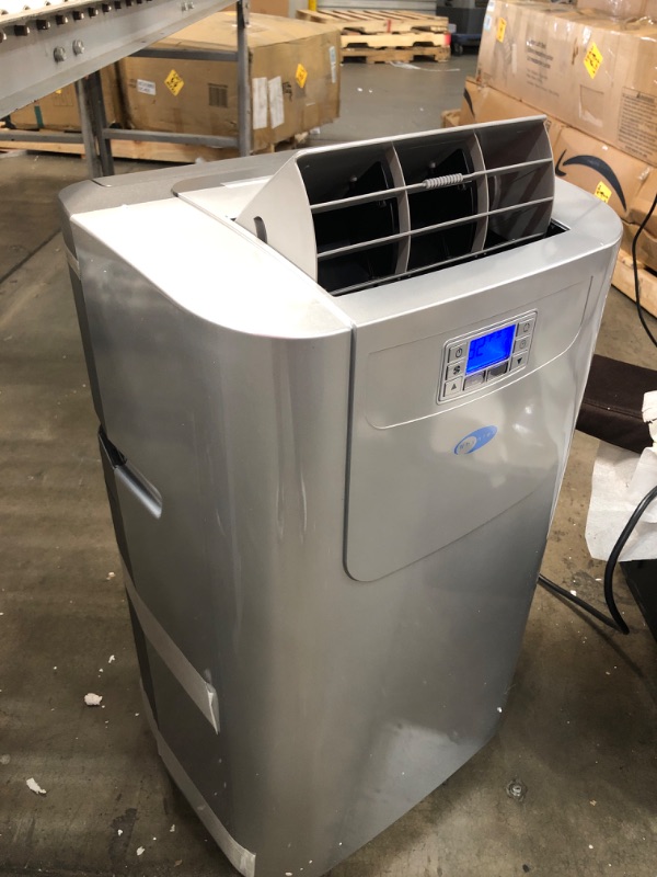 Photo 6 of ARC-122DHP 17" Elite Series Eco-Friendly Dual Hose Digital Portable Air Conditioner with 12000 Cooling BTU 10000 Heating BTU 3 Fan Speeds 155 CFM
