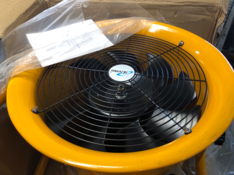 Photo 5 of 16 in. 1200-Watt 3450 RPM Utility Blower Exhaust Warehouse Ventilator Floor Fan