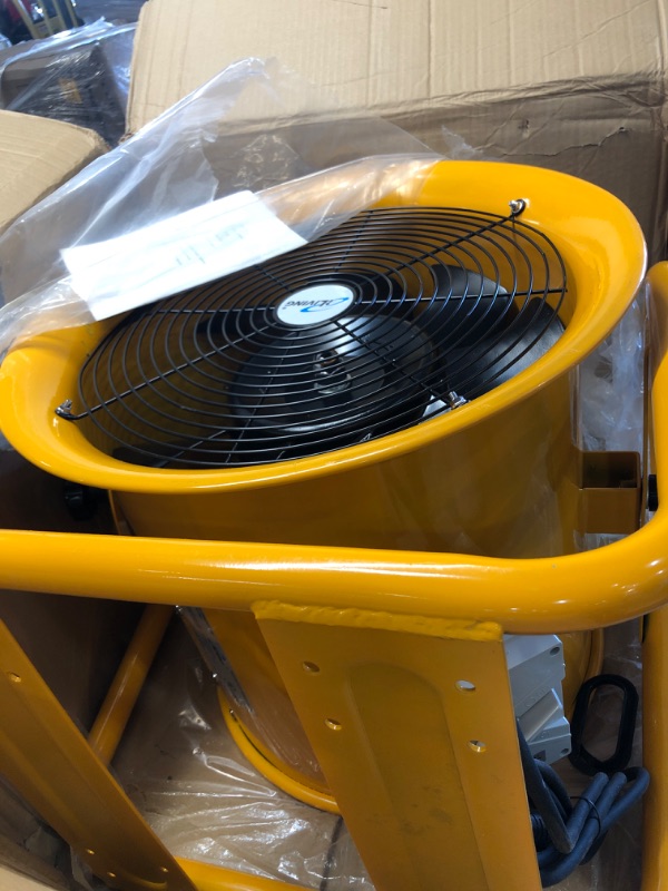 Photo 3 of 16 in. 1200-Watt 3450 RPM Utility Blower Exhaust Warehouse Ventilator Floor Fan