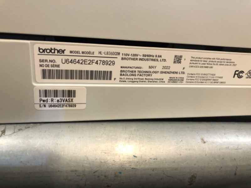 Photo 4 of Brother HL-L8360CDW Wireless Color Laser Printer