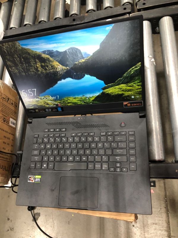 Photo 2 of **READ THE NOTE BELOW**
ASUS ROG ZEPHYRUS G15 GA502IV-PH96 - AMD RYZEN 9 4900HS / 3 GHZ - WINDOWS 10 HOME - GF RTX 2060 - 16 GB RAM - 1 TB SSD NVME - 15.6" 1920 X 1080 (FULL HD) @ 240 HZ - WI-FI 6 - BLACK - WITH 1 YEAR DOMESTIC ADP WITH PRODUCT REGISTRATI