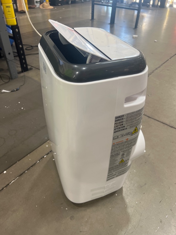 Photo 3 of 12,000 BTU; 8,000 BTU (SACC/CEC) Portable Air Conditioner With Double Motor Dehumidifier and Remote, White