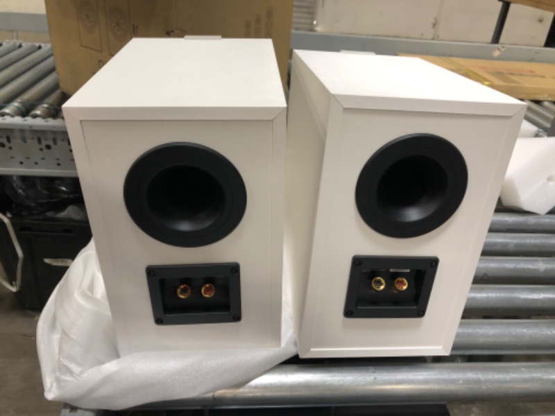 Photo 5 of COSMETIC DAMAGE MAY BE WASHABLE**KEF Q150 Bookshelf Speakers (Pair, White)