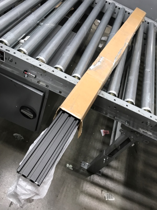 Photo 1 of 2PCS 20 Series T Slot 2060 Aluminum Extrusion Profile 39.4'',European Standard Anodized Linear Rail for 3D Printer Parts and CNC DIY 1000mm Black(39.4inch) Black 2PCS 1000mm(37.4'')