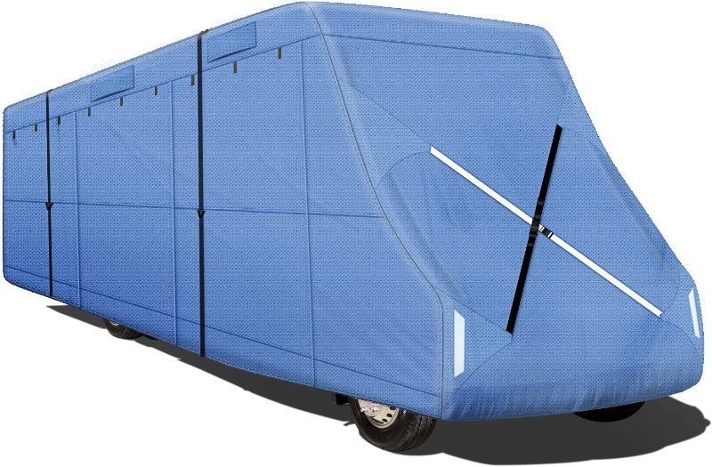 Photo 1 of 
Width and Length RV Unknown**************Leader Accessories Windproof Upgraded Class C RV Cover Motorhome Cover Extra Thick 5 Layers Top-Blue