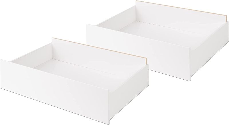 Photo 1 of 
Like New****1010396150
Prepac Select Storage Drawers – Set of 2 
Color:White