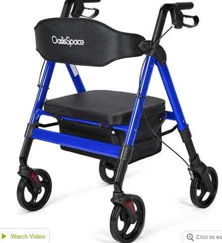 Photo 1 of 
Heavy Duty - 450LBS Capacity Bariatric Rollator Walker