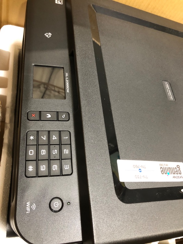 Photo 1 of Brother HL-L2395DW Monochrome Laser Printer Convenient Flatbed Copy & Scan Wireless Connectivity
