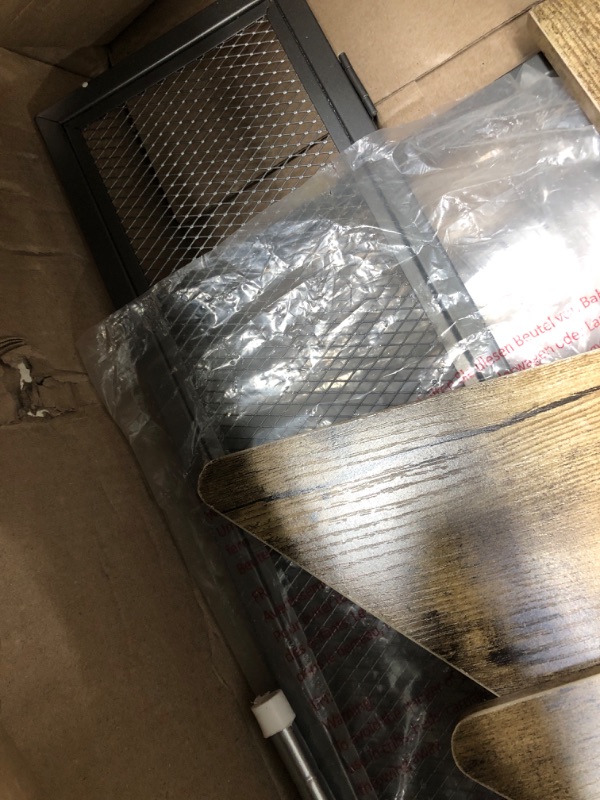 Photo 1 of VECELO Corner Table for Small Spaces, Multipurpose Storage Cabinet Shelf Organizer with Flip Door in Living Room/Bedroom/Kitchen, Grey 3 Tier Grey