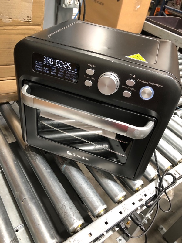 Photo 2 of (PARTS ONLY)Symdral Air Fryer Oven, 15-in-1 Family-Sized Toaster Oven, 19 QT Convection Oven with Child Lock, Fits 10-inch Pizza, 6-Slice Toast, Button & Knob-Controlled Kitchen Appliance, Dishwasher Safe
