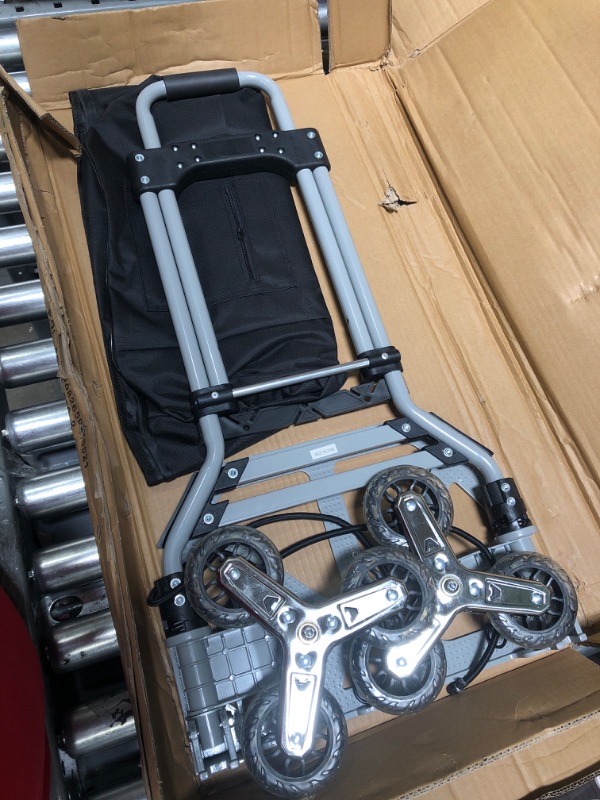 Photo 2 of *NOT exact stock photo, use for reference*
Portable Folding Hand Truck Aluminium Luggage Trolley Cart