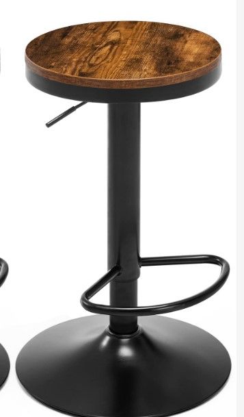 Photo 1 of -LERYAY Wooden Barstools Bar Stool