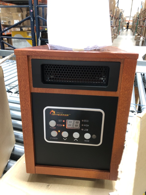 Photo 2 of Dr. Infrared Heater Portable Space Heater with Humidifier, 1500-Watt
