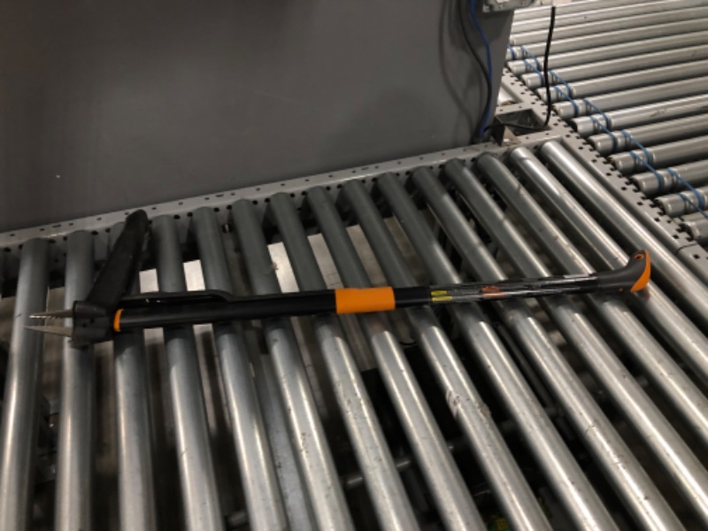 Photo 1 of 34 in. Aluminum Handle and Blade with 4 Claw Weeder
