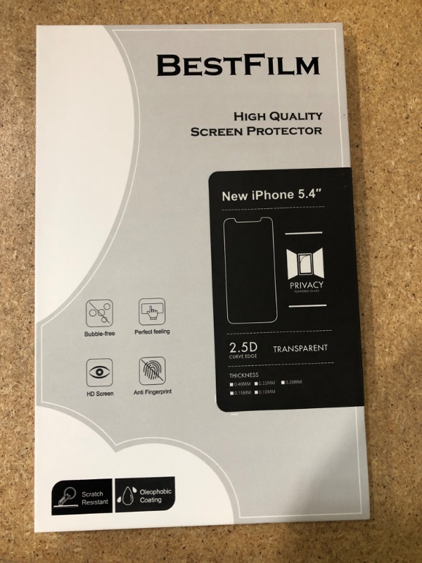Photo 2 of [2 Pack] BESTFILM Privacy Tempered Glass for iPhone 13 Mini 5.4-inch, Anti-Spy Screen Protector, Anti-peep Glass Film, [Full Coverage] Case Friendly Bubble Free

[3-PACK]-Mr.Shield Designed For Samsung (Galaxy J7 Refine 2018) [Japan Tempered Glass] [9H Ha