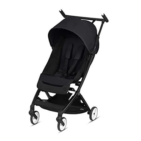 Photo 1 of Cybex Libelle Stroller UltraLightweight Stroller Small Fold Stroller Hand Luggage Compliant Compact Stroller Fits Car Seats Sold Separately Infants 6 Months+, Deep Black
