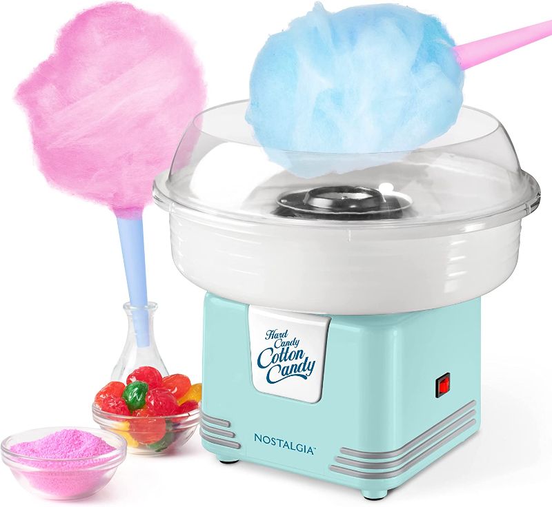 Photo 1 of Nostalgia Retro Hard and Sugar Free Countertop Original Cotton Candy Maker