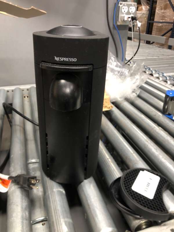 Photo 1 of **PARTS ONLY**
Nespresso VertuoPlus Coffee and Espresso Machine by De'Longhi, Matte Black

