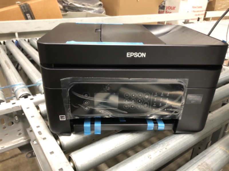 Photo 1 of Epson Workforce WF-2850 All-in-One Wireless Color Printer with Scanner, Copier and Fax
