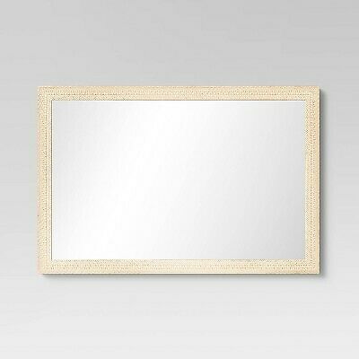 Photo 1 of 24" x 36" PS Global Diamond Mirror Brown - Threshold
