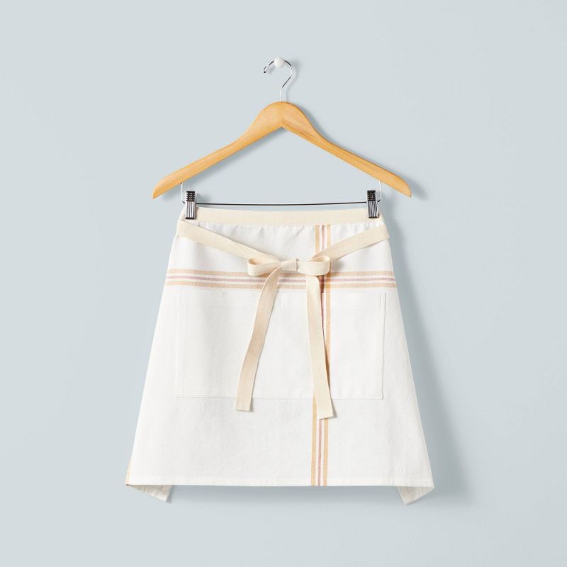 Photo 1 of 2 PK**Open Plaid Waist Apron Gold/Cream - Hearth & Hand™ with Magnolia
