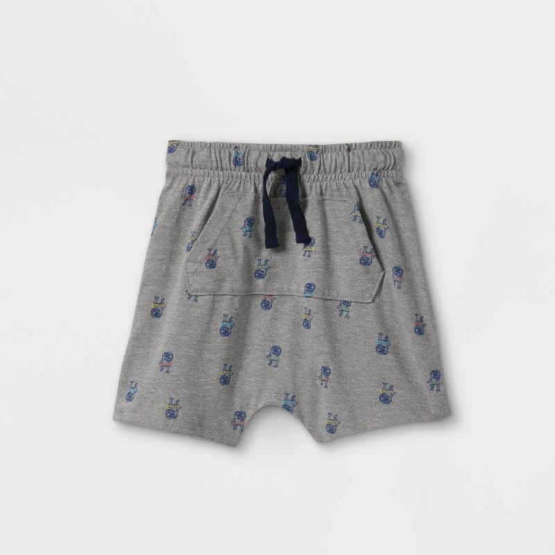 Photo 1 of 3 PK**Toddler Boys' Jersey Knit Pull-On Shorts - Cat & Jack™ Gray 3T
