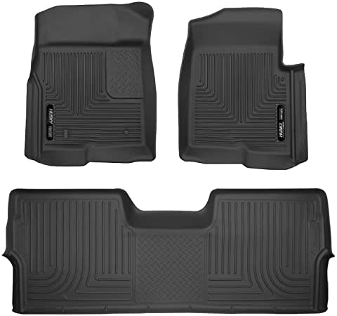 Photo 1 of 
Husky Liners Weatherbeater Series | Front & 2nd Seat Floor Liners - Black | 94041 | Fits 2015-2022 Ford F-150 SuperCrew Cab w/o Fold Flat Storage 3 Pcs
