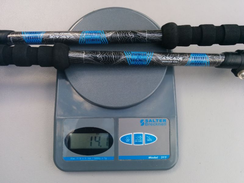 Photo 1 of Quick Lock and Twist Lock Trekking Poles.