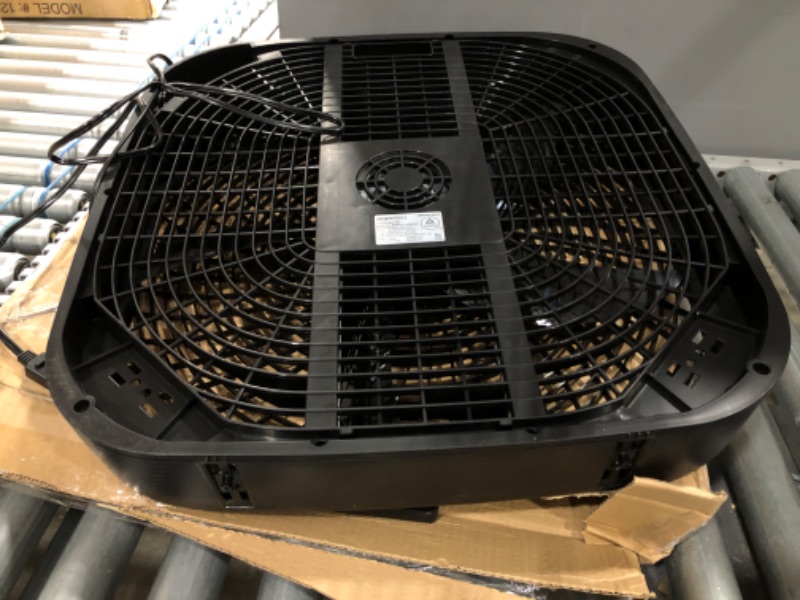 Photo 2 of -Speed Box Fan, Black