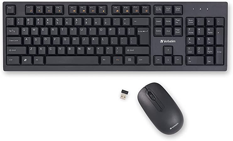 Photo 1 of Verbatim Wireless Keyboard and Mouse Combo