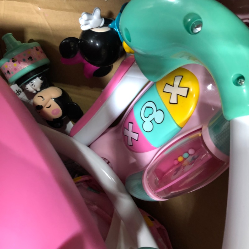 Photo 1 of Bright Starts Minnie Mouse Stars Smiles Walker with Wheels Activity Center