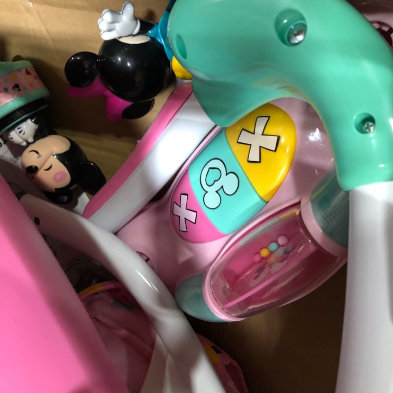 Photo 1 of Bright Starts Minnie Mouse Stars Smiles Walker with Wheels Activity Center