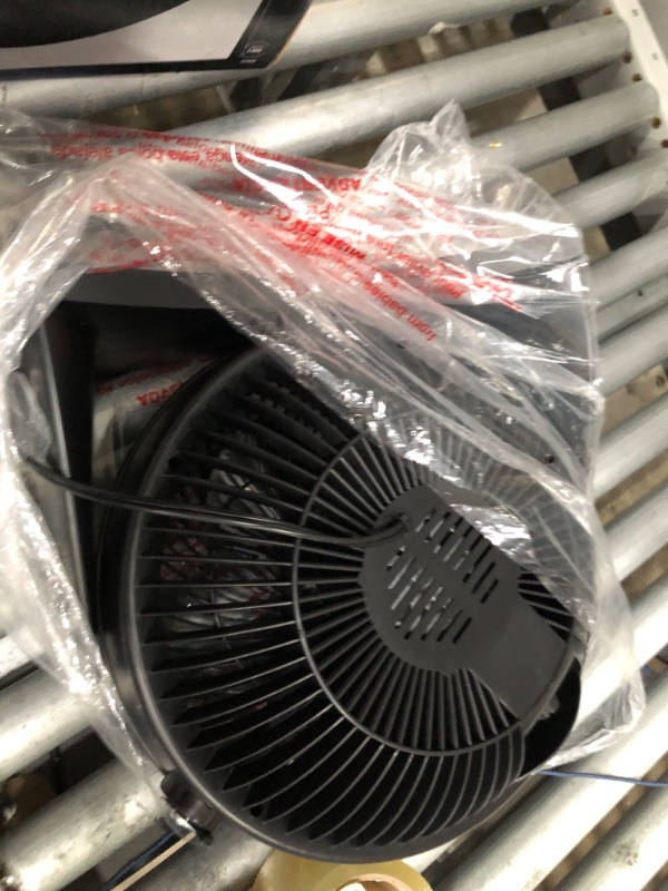 Photo 2 of 12 in. 3 Speed Whole Room Circulator Floor Fan