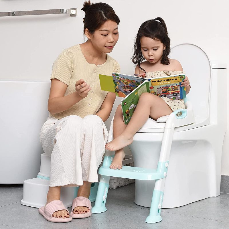 Photo 1 of 
Potty Training Seat with Step Stool Ladder