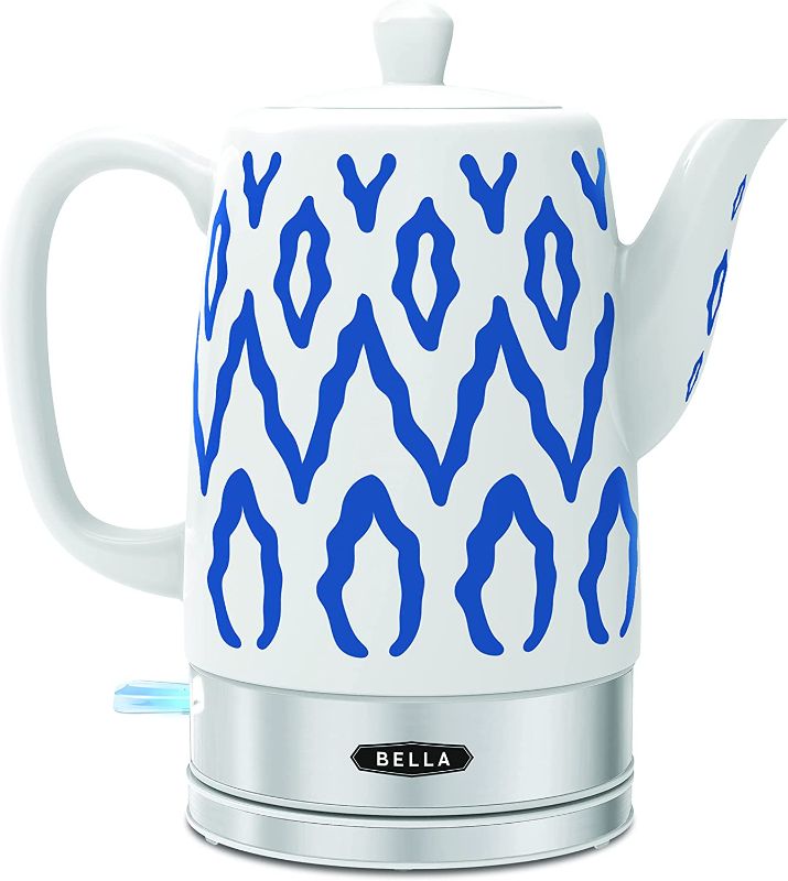 Photo 1 of 1.5L Electric Ceramic Kettle - Blue Aztec
