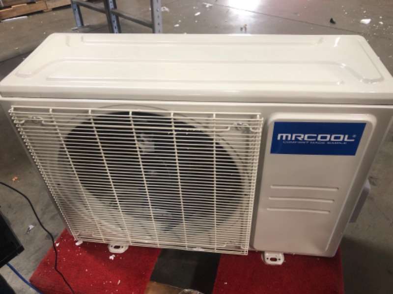 Photo 2 of **DAMAGED** MRCOOL DIY 3rd Gen 12,000 BTU 22 SEER Energy Star Ductless Mini-Split AC and Heat Pump with 25 ft. Install Kit 115V