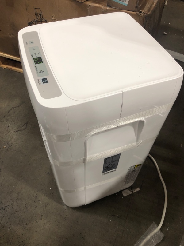 Photo 4 of **MINOR DAMAGE** Midea 8,000 BTU ASHRAE (5,300 BTU SACC) Portable Air Conditioner, Cools up to 175 Sq. Ft., Works as Dehumidifier & Fan, Remote Control & Window Kit...
