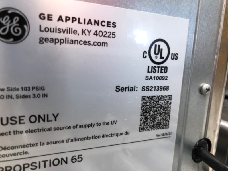 Photo 2 of ***PARTS ONLY***  GE Profile Opal | Countertop Nugget Ice Maker with Side Tank | Portable Ice Machine with Bluetooth Connectivity | Smart Home Kitchen Essentials | Stainless Steel Finish | Up to 24 lbs. of Ice Per Day
