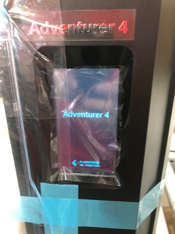 Photo 5 of (SCRATCHED CLEAR PLASTIC) FlashForge Adventurer 4 3D Printer