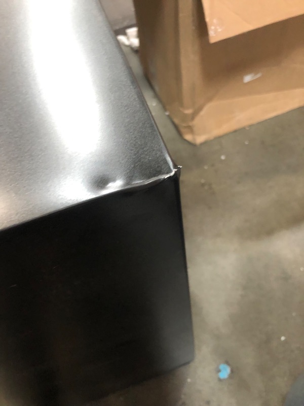 Photo 2 of (BROKEN-OFF MOTOR PIPE FROM MOTOR; DAMAGED DOOR CORNERS/SIDES; DENTED MAIN FRAME) Whynter BR-130SB Internal Fan Beverage Refrigerators, Black/Stainless Steel
