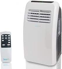 Photo 1 of (MISSING ATTACHMENTS) SereneLife SLPAC8 Portable Air Conditioner Compact Home AC Cooling Unit with Built-in Dehumidifier & Fan Modes, Quiet Operation, Includes Window Mount Kit, 8,000 BTU, White
