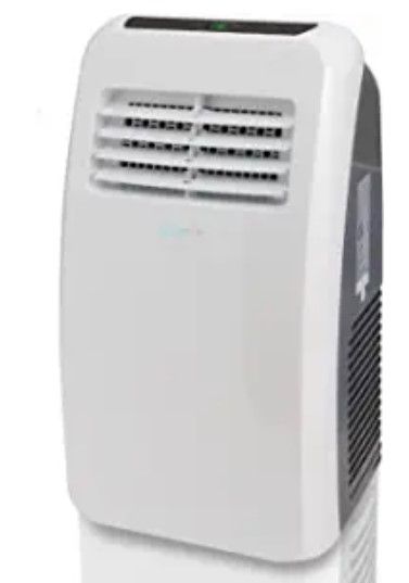 Photo 1 of (NON FUNCTIONING COOLING; MISSING ATTACHMENTS; BROKEN-OFF BACK HOOK/POWER PRONG) SereneLife SLPAC8 Portable Air Conditioner Compact Home AC Cooling Unit with Built-in Dehumidifier & Fan Modes, Quiet Operation, Includes Window Mount Kit, 8,000 BTU, White

