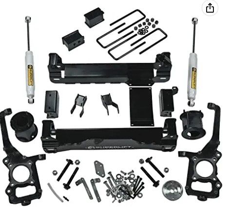Photo 1 of (MISSING CROSSMEMBERS/SHOCK ABSORBERS/KNUCKLES) Superlift Suspension Lift Kit Component Box
