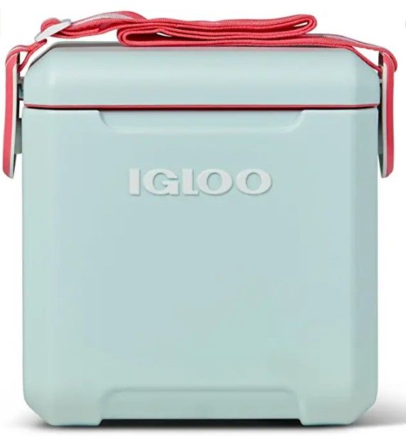 Photo 1 of (DAMAGED INTERIOR LINING) Igloo 11 Qt Tag Along Too Strapped Picnic Style Cooler
