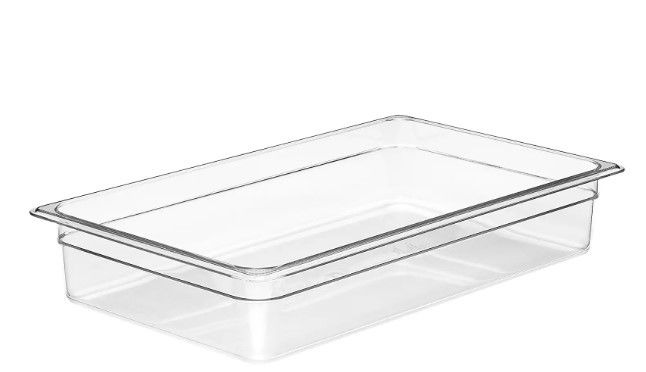 Cambro Camwear 14CW135 Food Pan, 1/1 by 4-Inch, Clear for sale ...