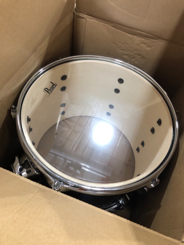 Photo 3 of (INCOMPLETE; BOX2OF2; REQUIRES BOX1 FOR COMPLETION) Pearl Roadshow 5-Piece New Fusion Drum Set - Charcoal Metallic