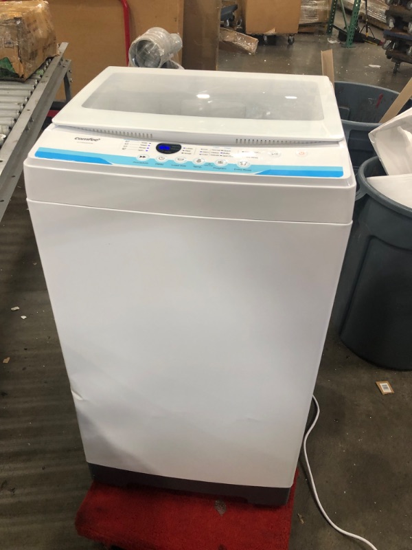 Photo 6 of (MULT. DENTS) Comfee’ 1.6 CU.FT Portable Washing Machine, 11lbs Capacity Fully Automatic Compact Washer with Wheels, 6 Wash Programs Laundry Washer with Drain