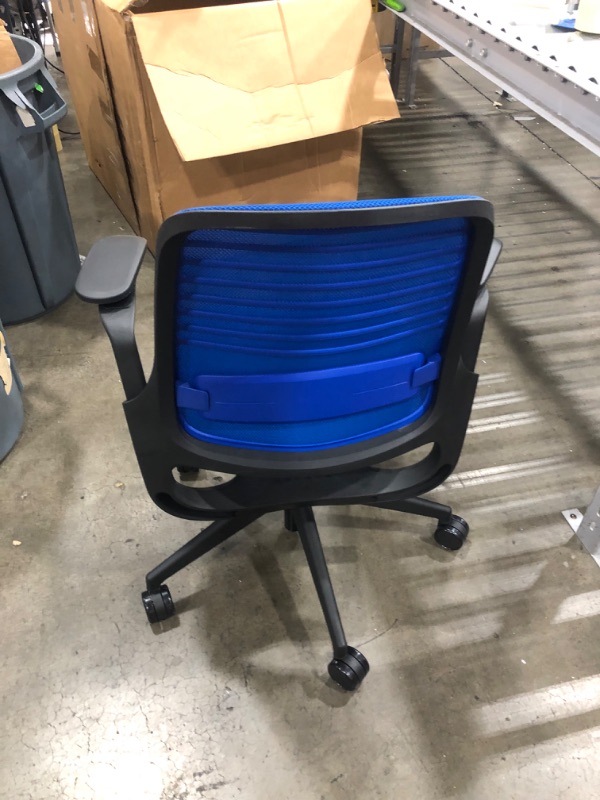 Photo 5 of Steelcase Series 1 Work Office Chair - Royal Blue
